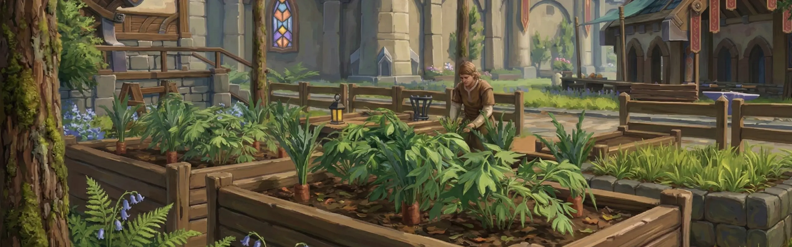 Domi Online fantasy landscape background