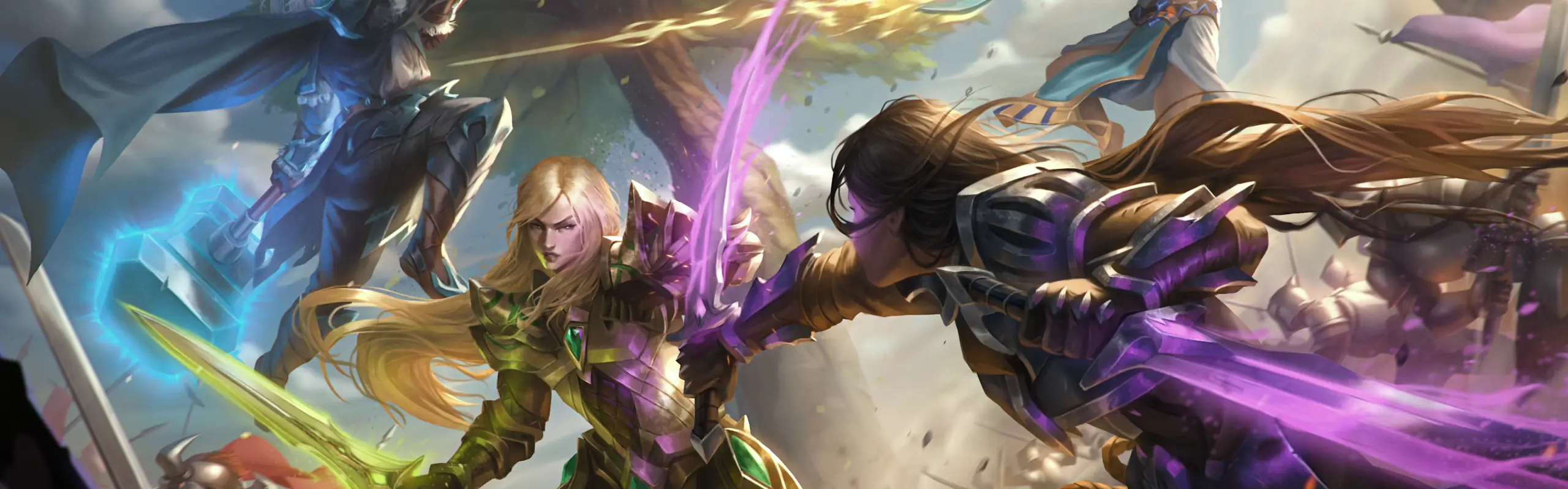 Domi Online fantasy landscape background