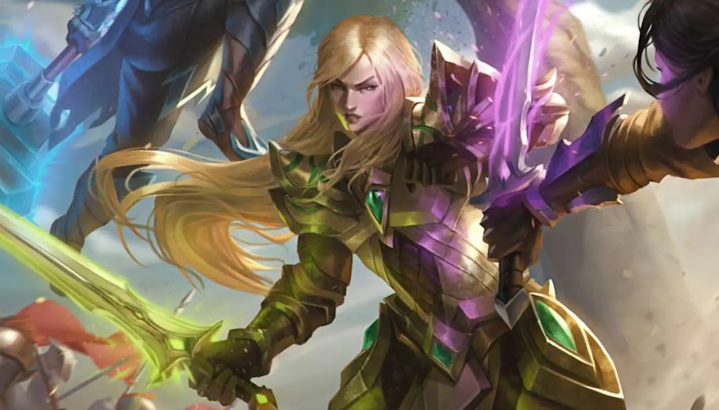 Warrior class in combat